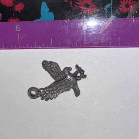 Pewter Flying Eagle Pendant - Picture 12 of 16